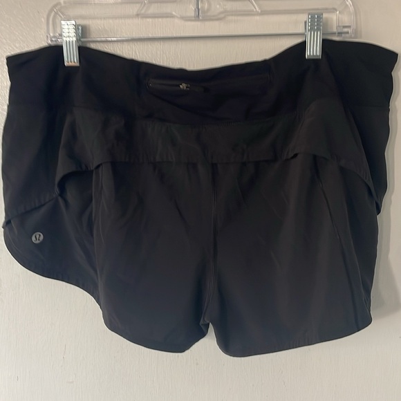 Lululemon speed  Black Athletic Shorts 2 1/2” - Picture 5 of 8